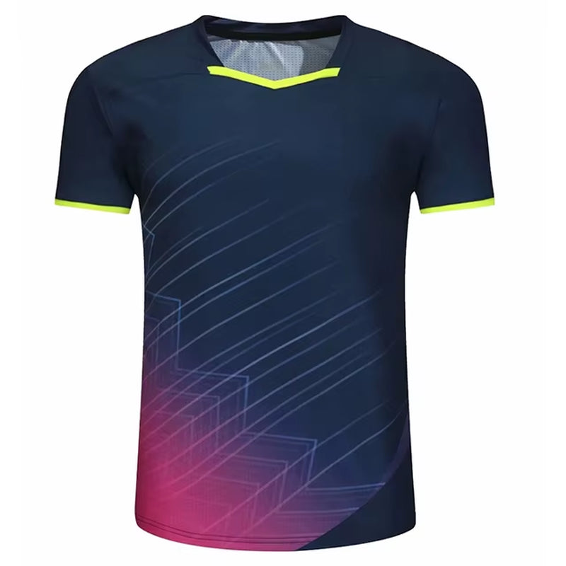 NEW Tennis Shirts Women Men Sports Clothes Badminton Wear Shirts Table Tennis Game Shirts Clothes Exercise POL O Clothes