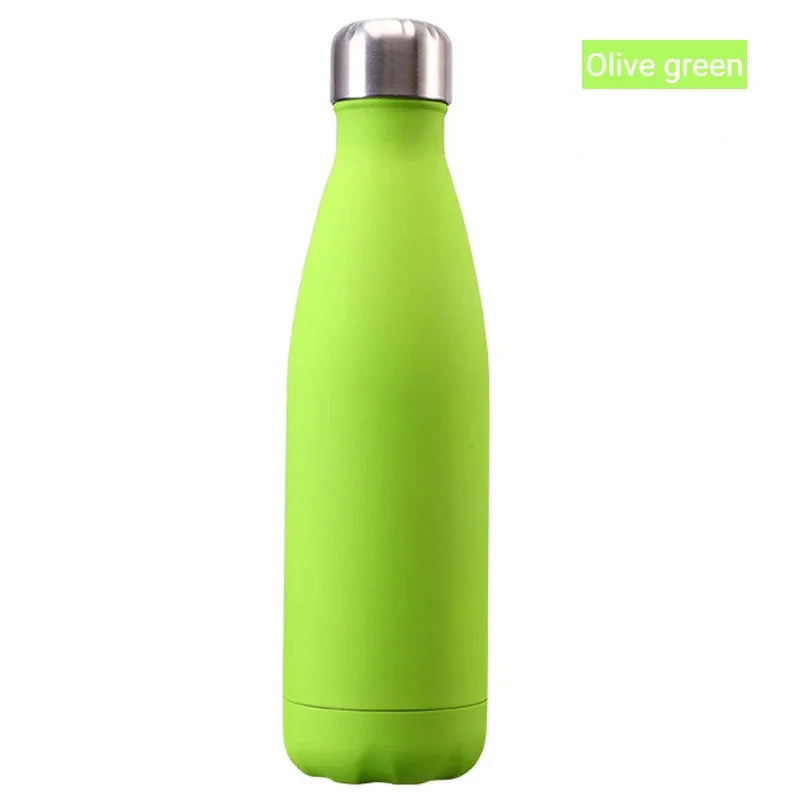 500Ml Double-Wall Insulated Vacuum Flask Stainless Steel Water Bottle for Sport Water Bottles Portable Thermos Bottle
