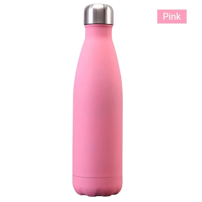 500Ml Double-Wall Insulated Vacuum Flask Stainless Steel Water Bottle for Sport Water Bottles Portable Thermos Bottle