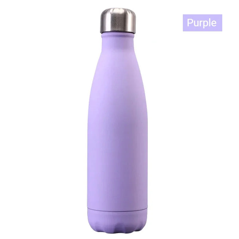 500Ml Double-Wall Insulated Vacuum Flask Stainless Steel Water Bottle for Sport Water Bottles Portable Thermos Bottle