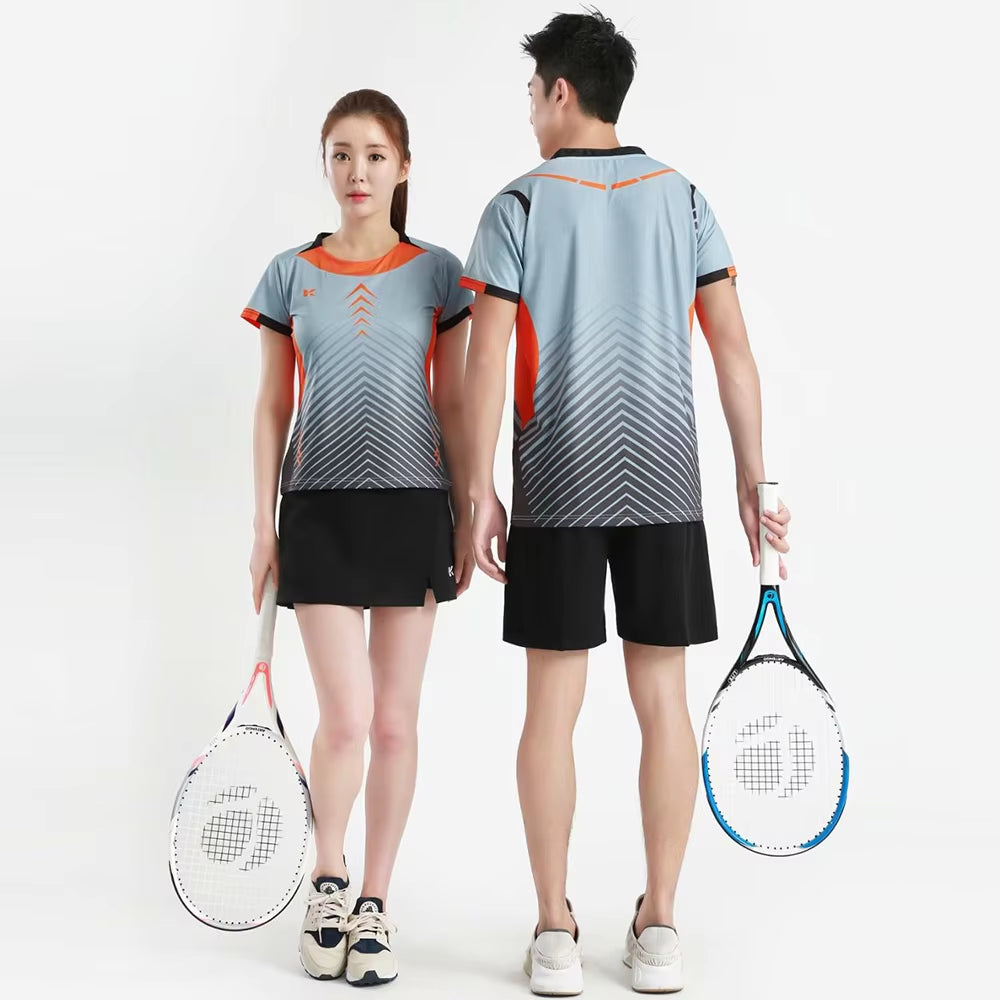 NEW Tennis Shirts Women Men Sports Clothes Badminton Wear Shirts Table Tennis Game Shirts Clothes Exercise POL O Clothes