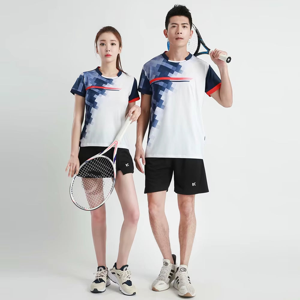NEW Tennis Shirts Women Men Sports Clothes Badminton Wear Shirts Table Tennis Game Shirts Clothes Exercise POL O Clothes